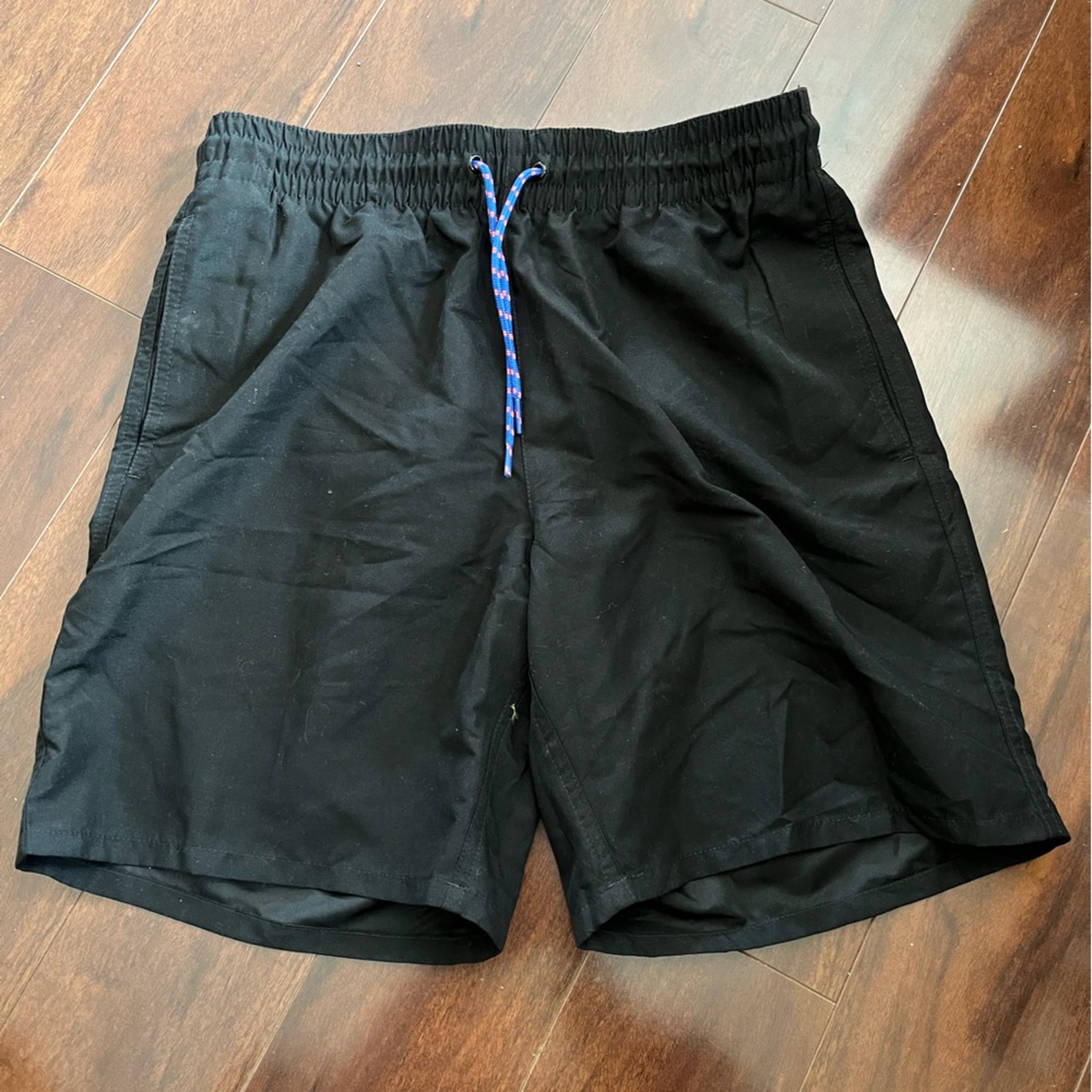 ⭐️ EUC - Old Navy Men's Small Black Bathing Suit Trunks
